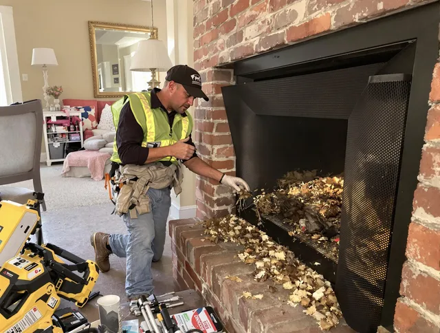 Safe screening installation by Black Forest Chimney Sweep in Black Forest, CO