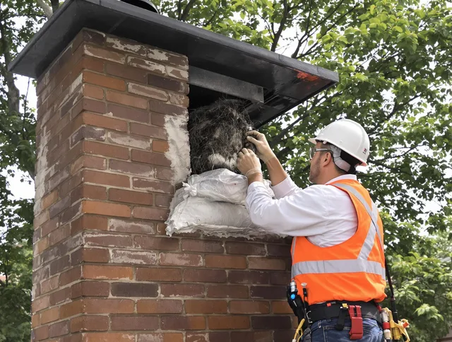 Humane removal of debris and animals by Black Forest Chimney Sweep in Black Forest, CO