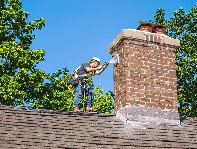 Black Forest Chimney Sweep performing an inspection with advanced tools in Black Forest, CO