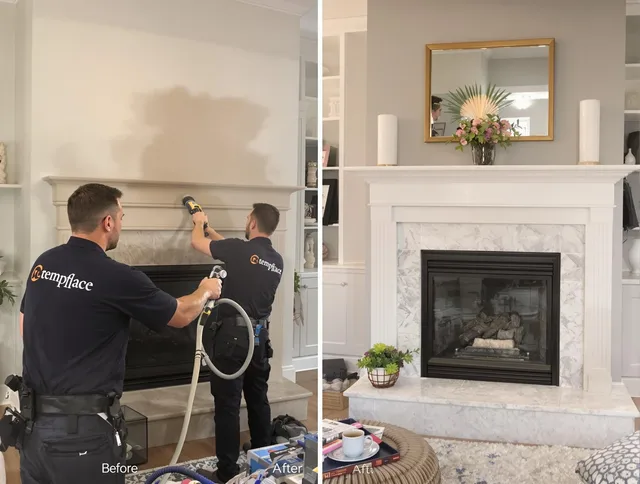 Professional soot removal by Black Forest Chimney Sweep team in Black Forest, CO